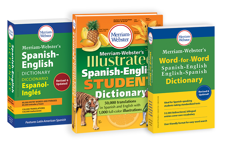 Merriam-Webster Spanish-English covers